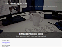 Tablet Screenshot of macleanediting.com